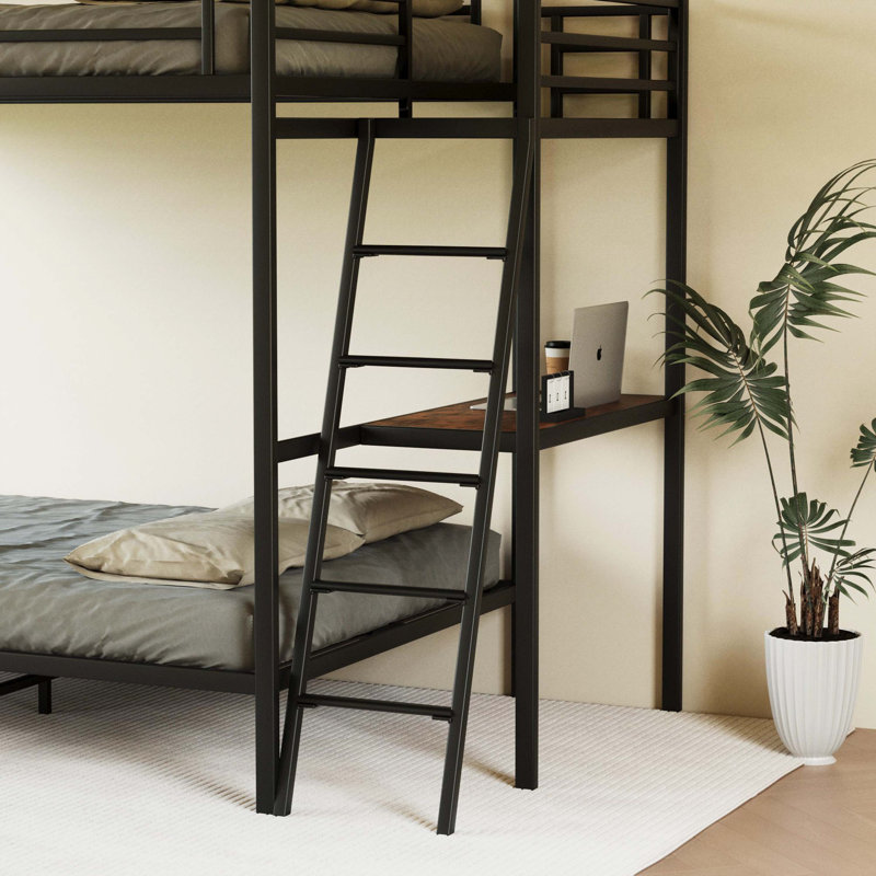 Structure de lit superposé Classic, Black
