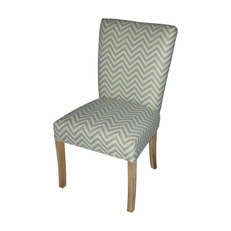 21'' H Upholstered Dining Chair, Ziggi Mist