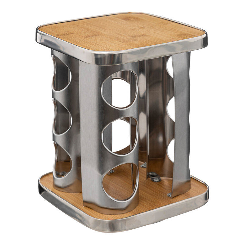 Freestanding Stainless Steel Spice Rack