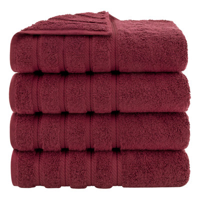 Serviettes de bain à séchage rapide 100% coton Edison Edison