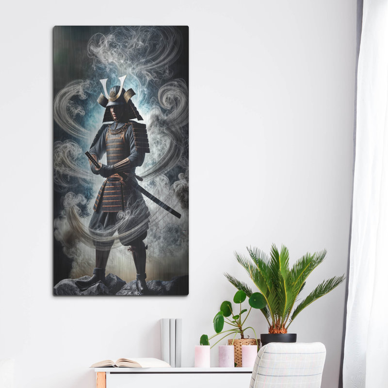  «Samurai» par Rey Klimt, art mural en métal