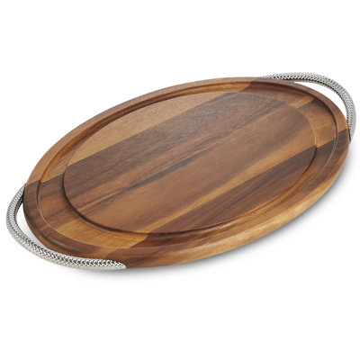 Nambé Braid Carving Cutting Board