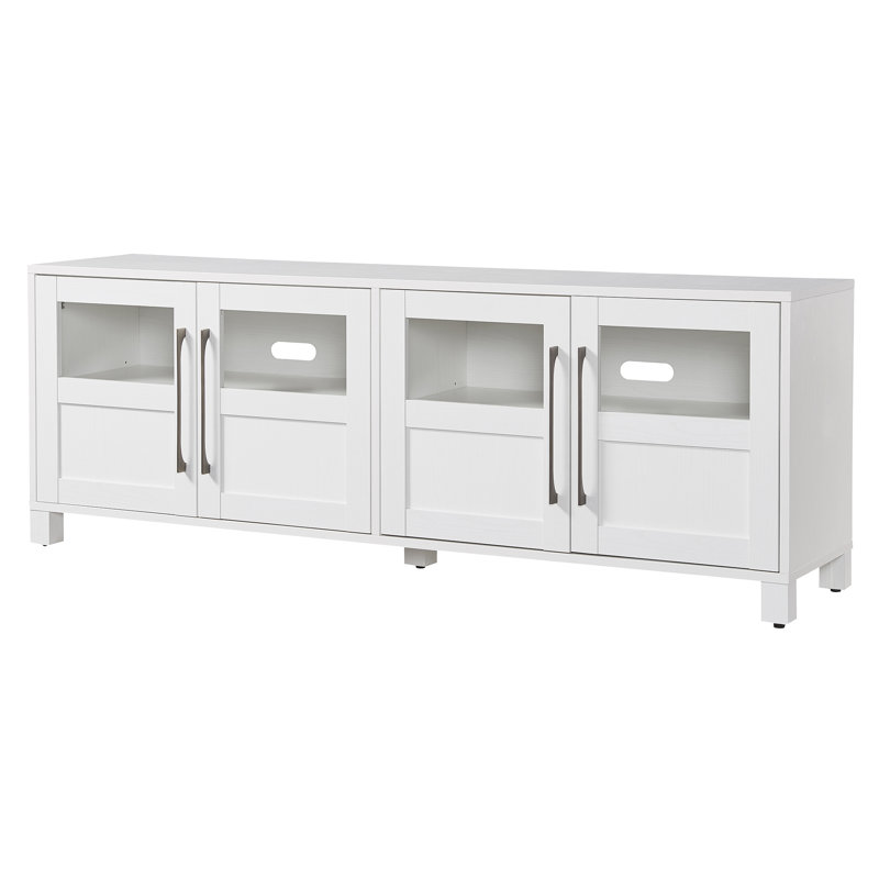 Holbrook Unfinished TV Stand for TVs up to 75", White