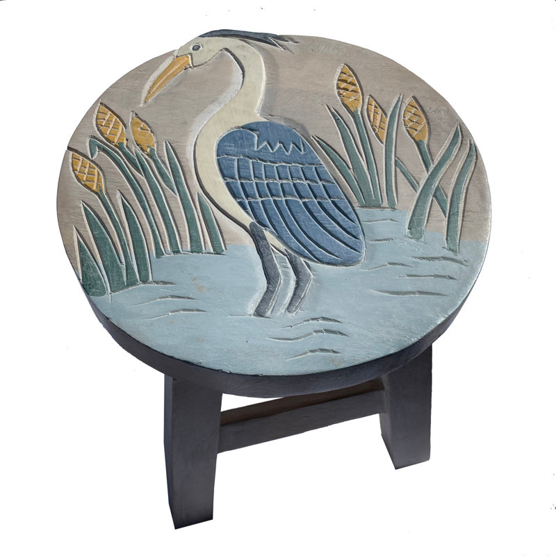 Dasheil Blue Heron Step Stool