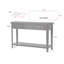 Bassirou 128cm Console Table