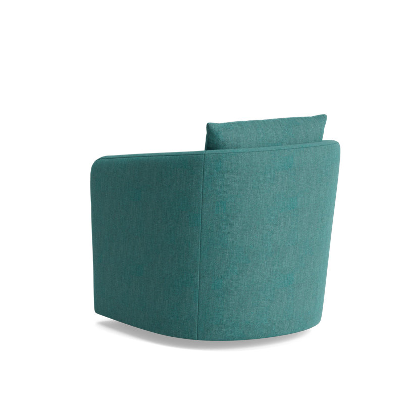 Astrid Swivel Chair, Performance Weave - Spruce