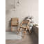 Chaise de salle à manger pliante en bois de frêne massif Lambinet-72064316