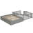 Dytrell Full Size Wood Daybed with Fence Guardrails and 2 Drawers-809568894
