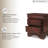Brandenn 21.63'' W Nightstand