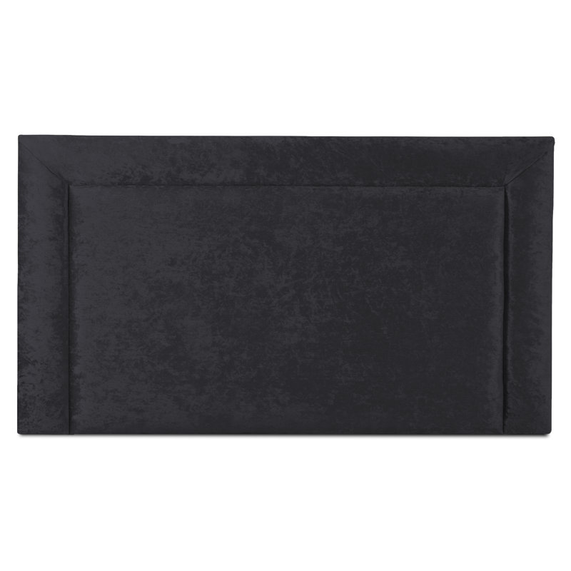 Francile Upholstered Headboard, Kingsize (5'), Black