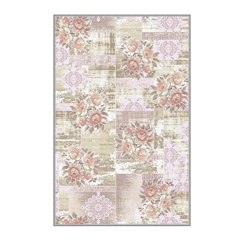 Stylish Hall Carpet (39.4 x 78.7 inches), 100% Polyester, 0.3 in Pile Height | Antibacterial, Non-Slip Underside, Machine Washable | 3D Digital Printed Design, Durable & Soft for Home Décor