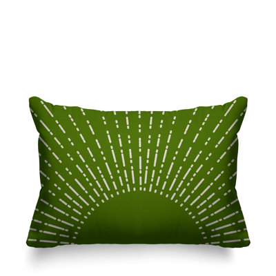 Coussin intérieur / extérieur Sunny Boho Starburst