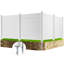 4 ft. H x 4 ft. W Outdoor Privacy Screens 4 Panels