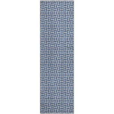 Premium Machine Washable Prisco Navy Rug