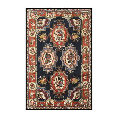 Bertrame Floral Indoor Rug