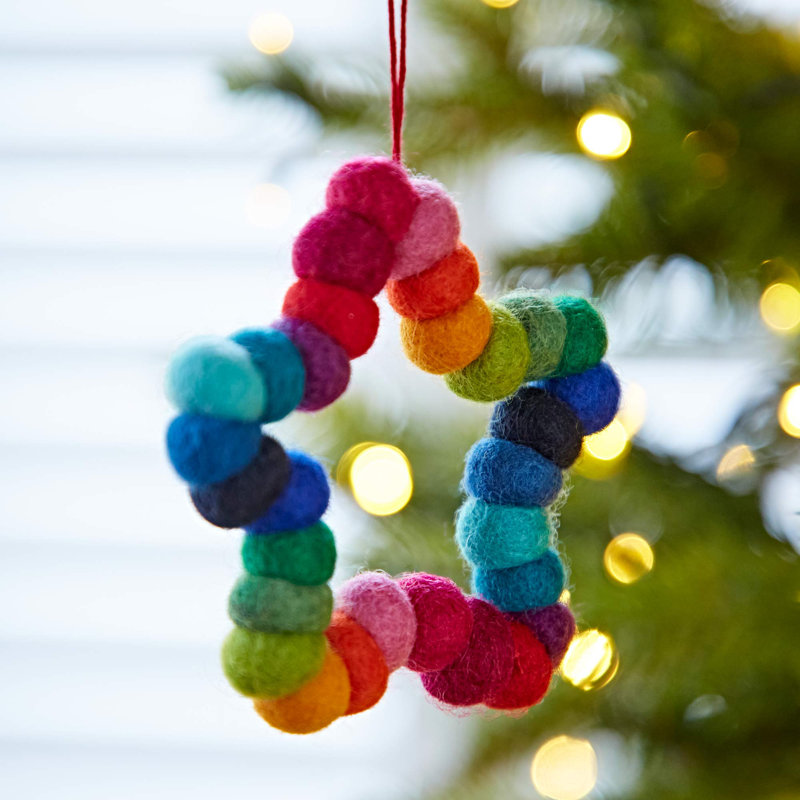 9cm Wool / Felt Ornament Accessory