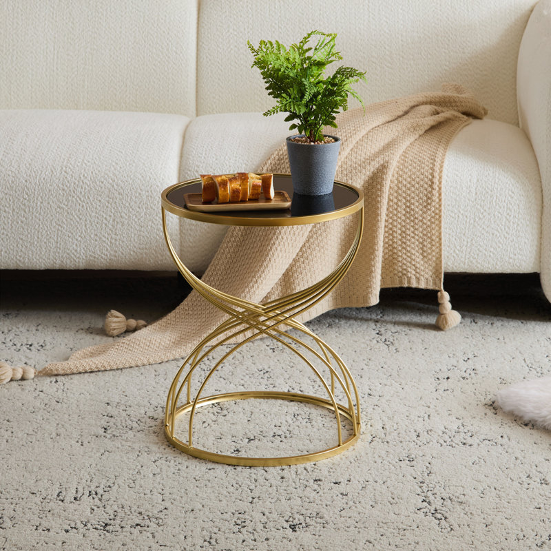 Table d'appoint moderne, Noir