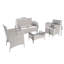 Twitchell Rattan 4 - Person Seating Group with Cushions