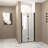 Shower Door, Bathroom Tempered Glass Shower Door With Aluminum Frame