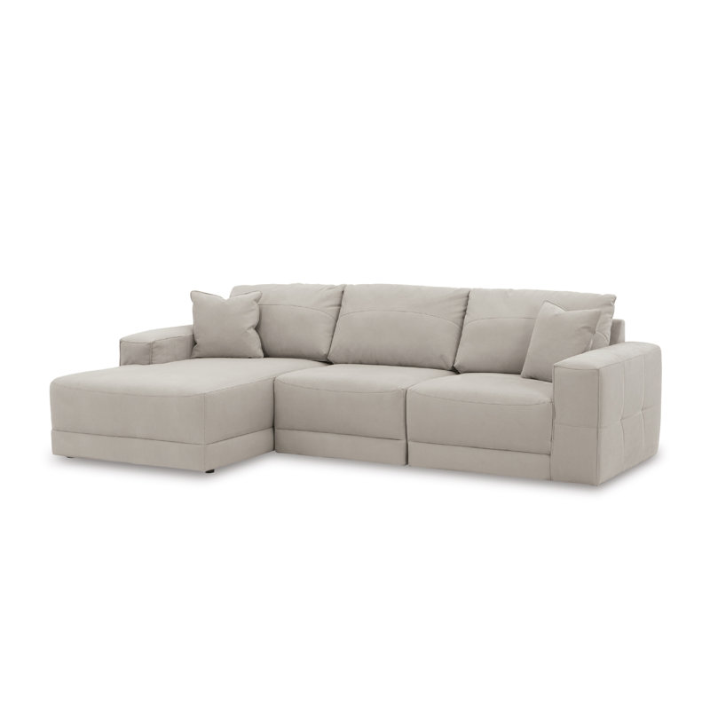 Gottwalt Upholstered L-Shaped Sectional, Left Hand Facing