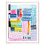 Stacks Of Patterns Print by Melanie Biehle-425654461-425654464