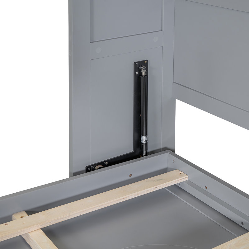 Murphy Bed Wall Bed, Gray