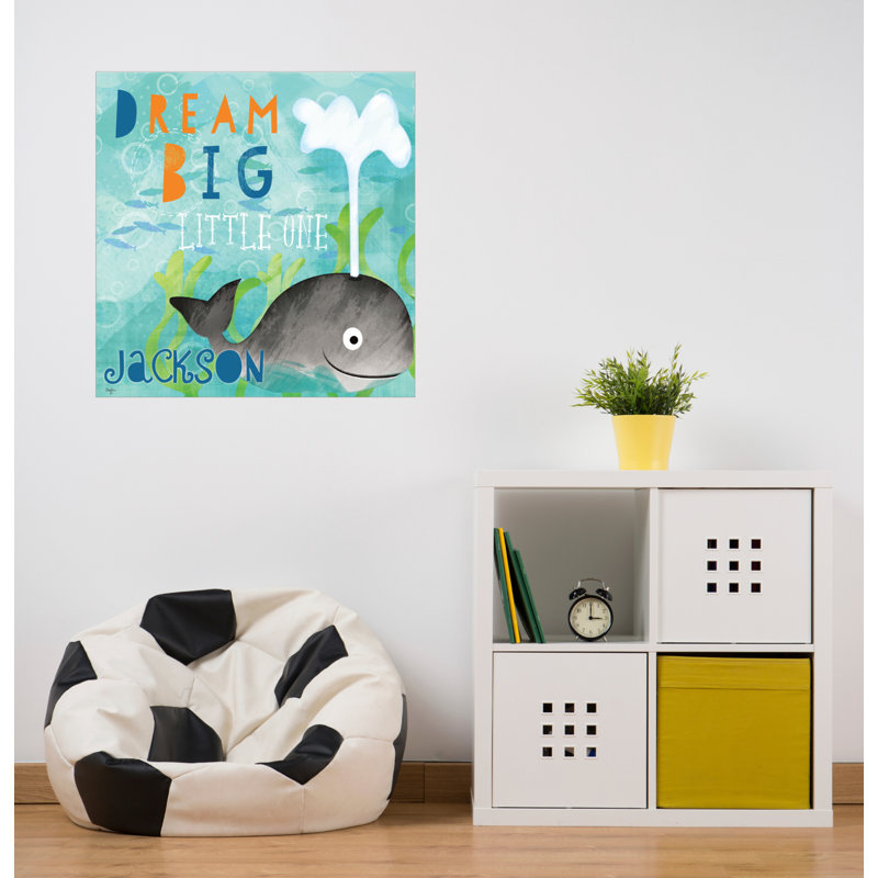 Décalcomanie murale grand et personnalisée rêve, H 20 po x l 20 po, Oui