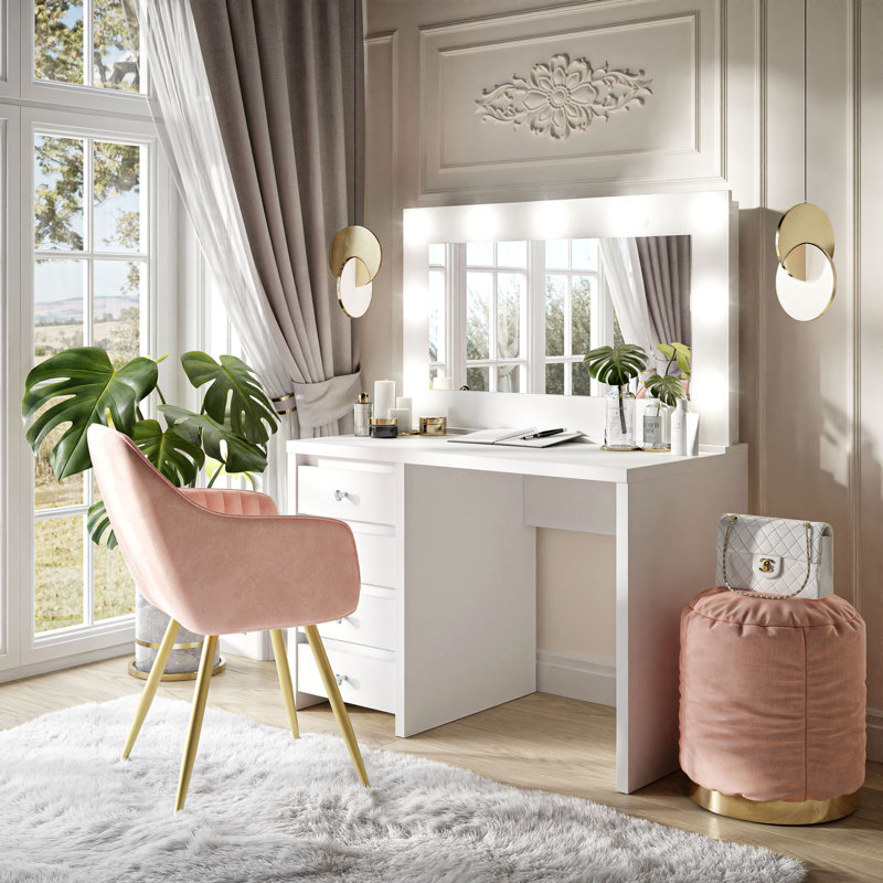 Amiryah Dressing Table with Mirror