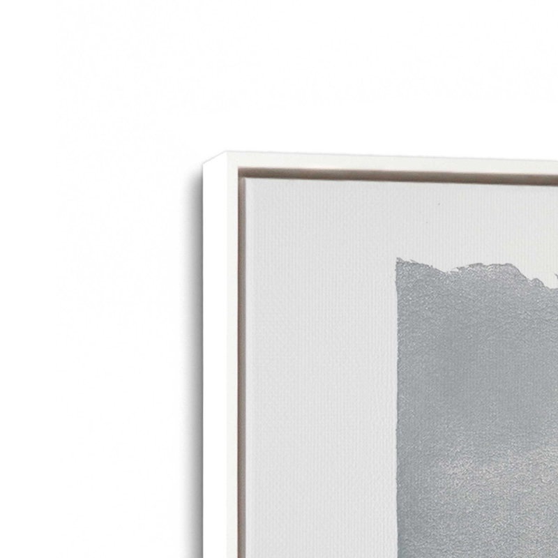 «Fragments of Light I», reproduction sur toile dans un cadre, H 18,75 po x l 12,75 po, Blanc opaque