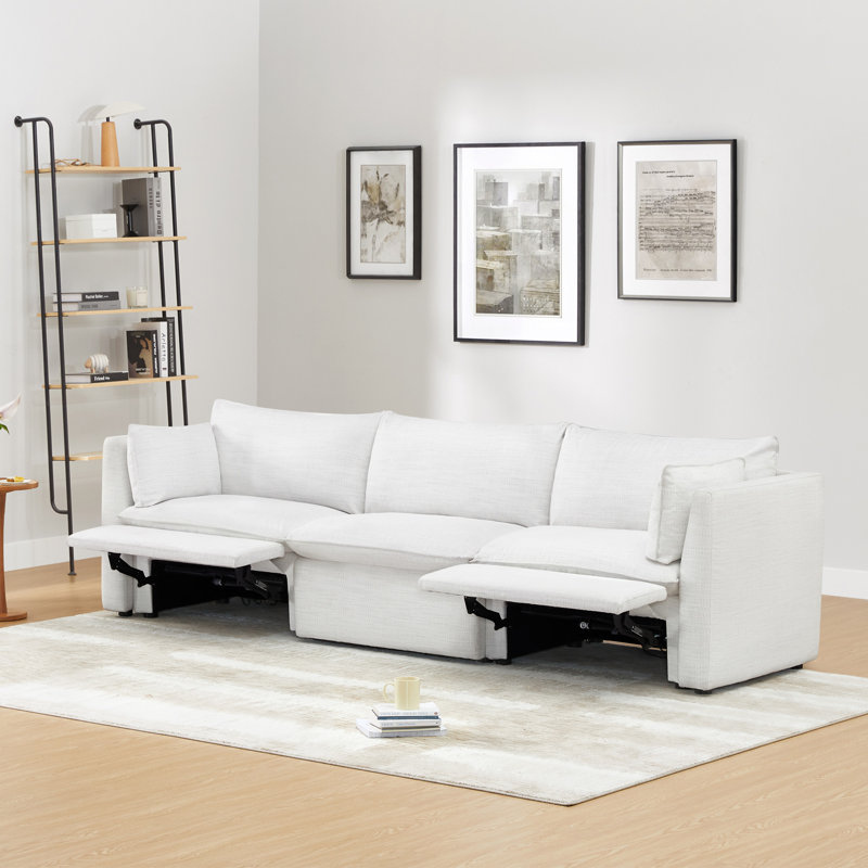 Modular Power Sofa, White