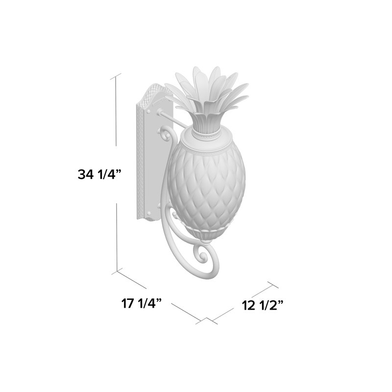 Plantation 4 Light Wall Lantern