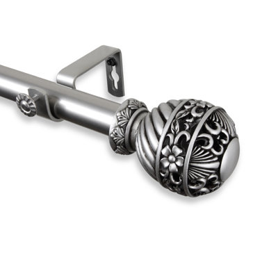 Mcgarvey Adjustable Single Curtain Rod