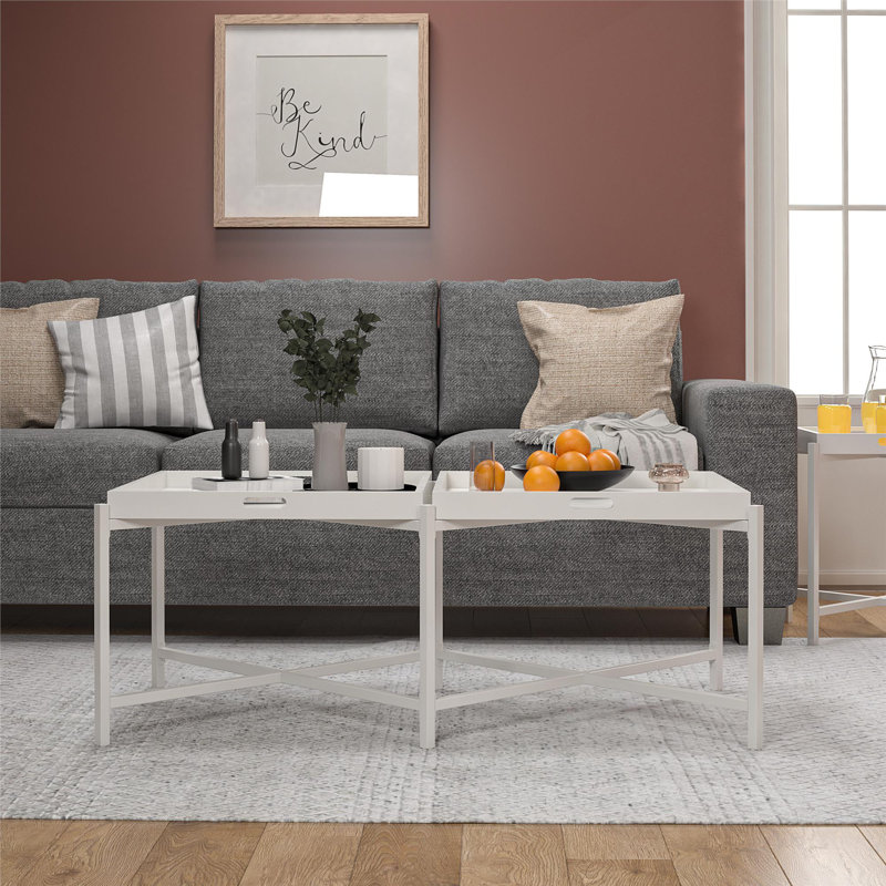 Cuddington Lift Top Cross Legs Coffee Table