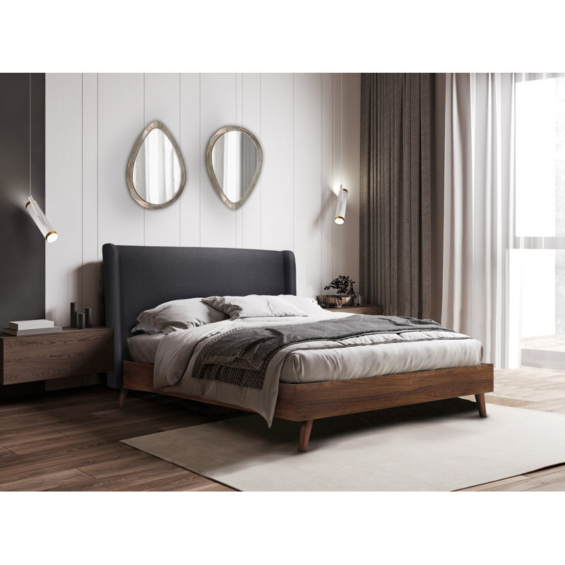 Kittye Upholstered Bed, Queen