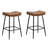 Upholstered 26" Backless Saddle Barstools-777344754-777344758