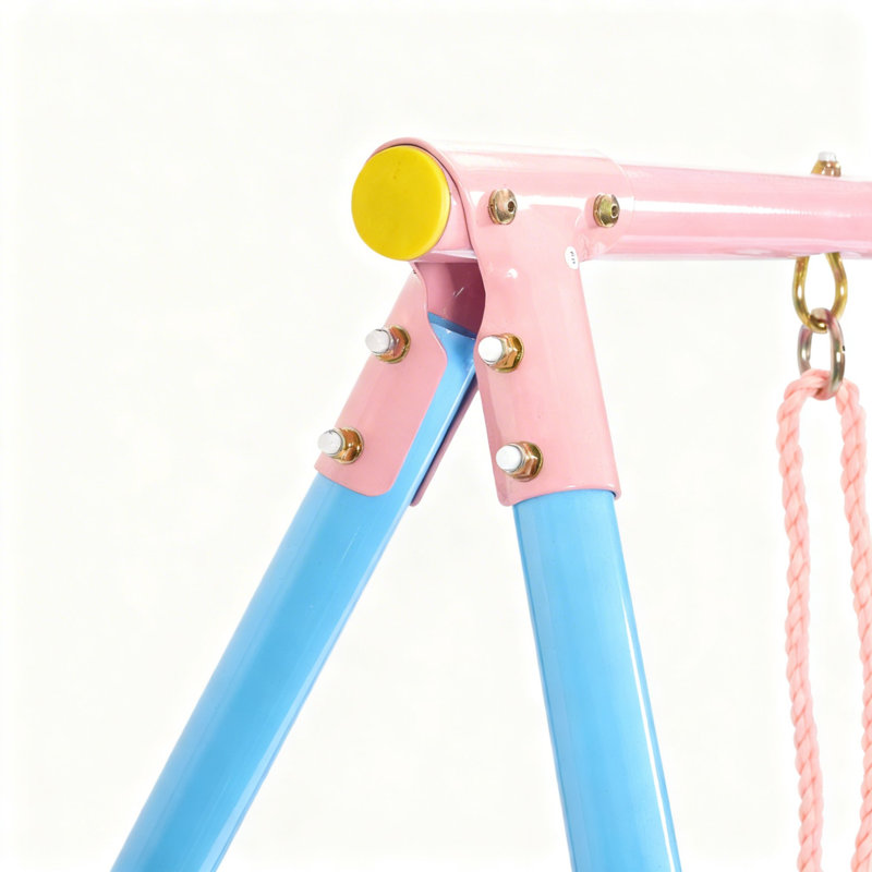 YangFarmer Iron Swing Set 2 Swing(s)