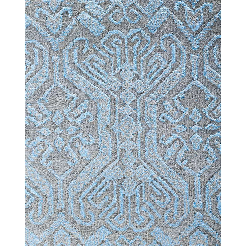 Overdyed One-of-a-Kind 9' 1" X 12' 2" Hand Knotted Area Rug