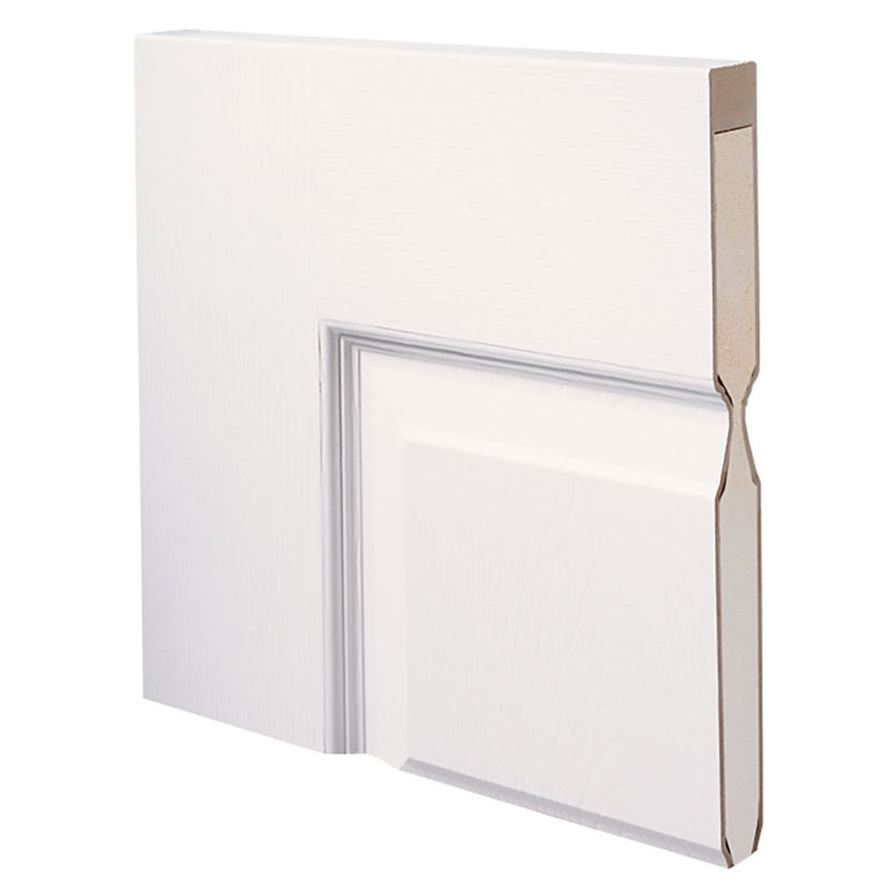 Porte standard en bois manufacturé à panneau, 32 po x 80 po, Côté gauche
