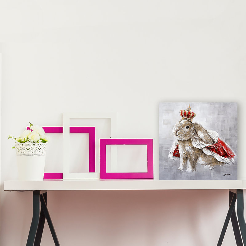 Toile tendue sur, H 12 po x l 12 po x P 2 po
