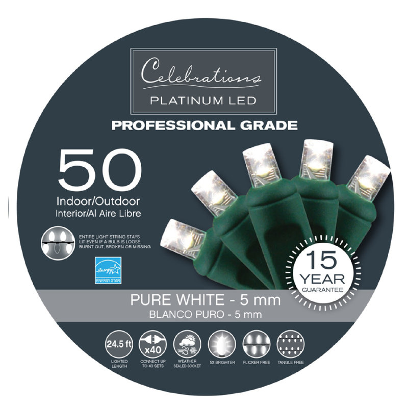 7.9'' String Lights, White
