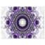 « mauve à motif fractal avec cercles », impression-20866326-35109186