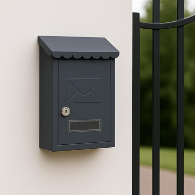 Steel Wall Mounted Post Box