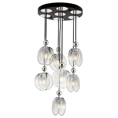 Demps 7 - Light Unique/Statement LED Chandelier