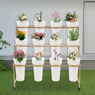 Support pour plante à 3 couches Jayceion