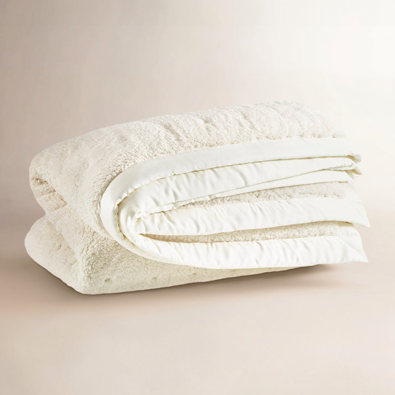 Marshmallow Comforter, Full/Queen Quilt, Ivory
