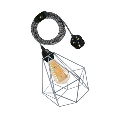 Peggie 1-Light Geometric Pendant