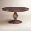 Douglas Round Solid Wood Dining Table-809888876-908803001