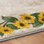 Tapis à bordure tournesol de qualité supérieure lavable à la machine Dream Shag ADS172-1993283671