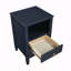 Table de chevet 2 tiroirs avec rangement - bleu minuit-552526021