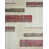 Beige/rouge/brun